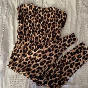 Leopard Jumpsuit